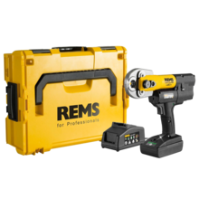 REMS Mini-Press 22V ACC akkus présgép készlet + ajándék 3db préspofa, L-Boxx-ban - U