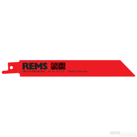 REMS fűrészlap 150-1,8 (fémek és rozsdamentes acél)
