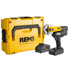REMS Mini-Press 22V ACC akkus présgép készlet + ajándék 3db préspofa, L-Boxx-ban - TH